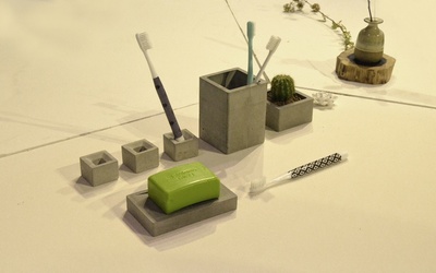 【DETAILS--DESIGN】--混凝土 储物杯/盒 |器皿|工业/产品|细节设计 - 原创设计作品 